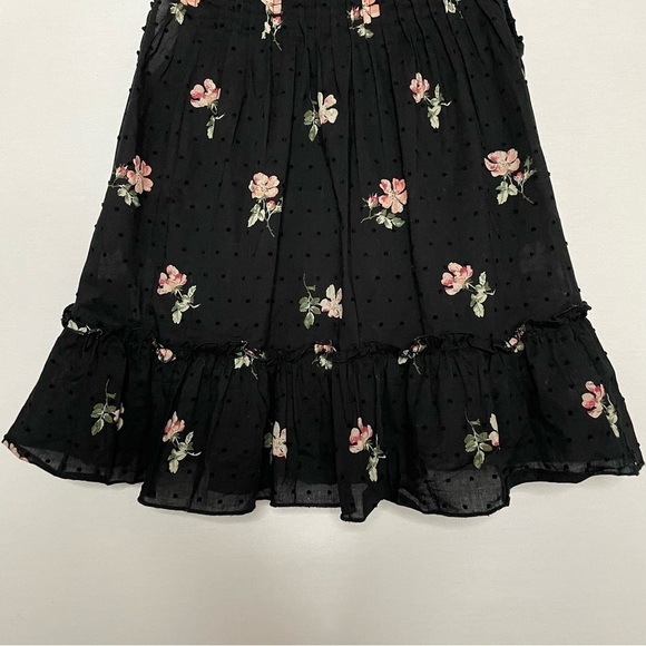 Ulla Johnson Boho Cecile Floral Swiss Dot Tank Blouse - Picture 9 of 12